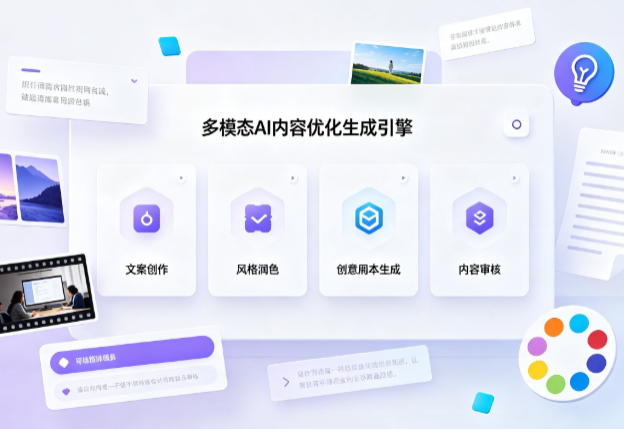 沛县AI智能内容优化创新 多模态生成技术丰富数字内容创作生态